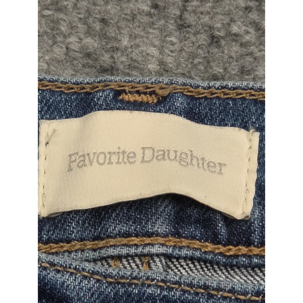 Favorite Daughter Jeans Womens 28 x 34 Valentina Tower Super High Rise Frayed - Picture 10 of 16